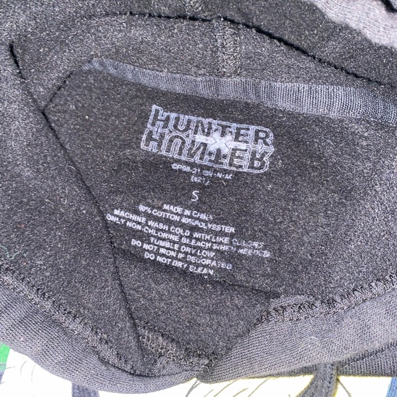 Black Anime Graphic Hoodie - Picture 5 of 7